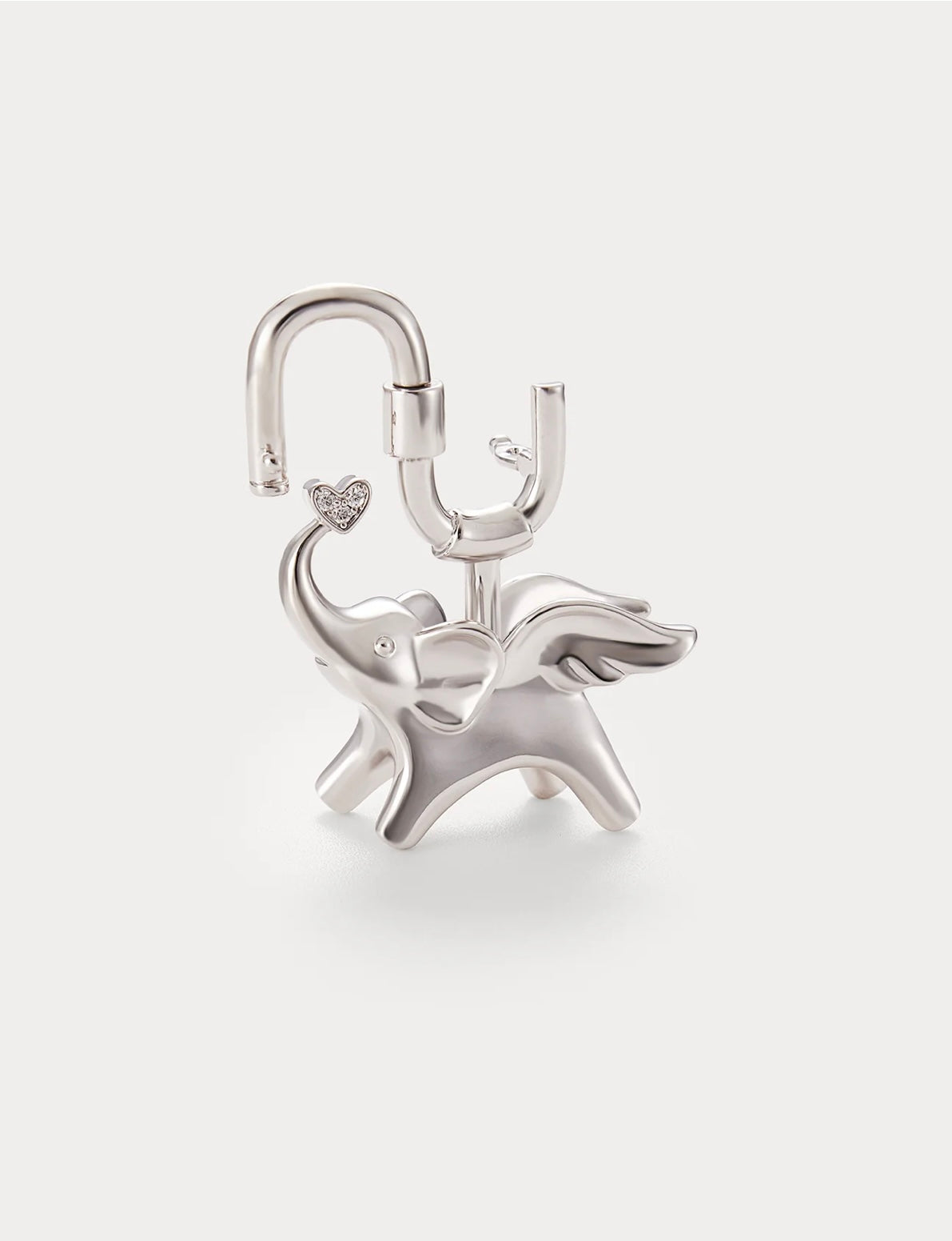 Soar Elephant in Classic Silver
