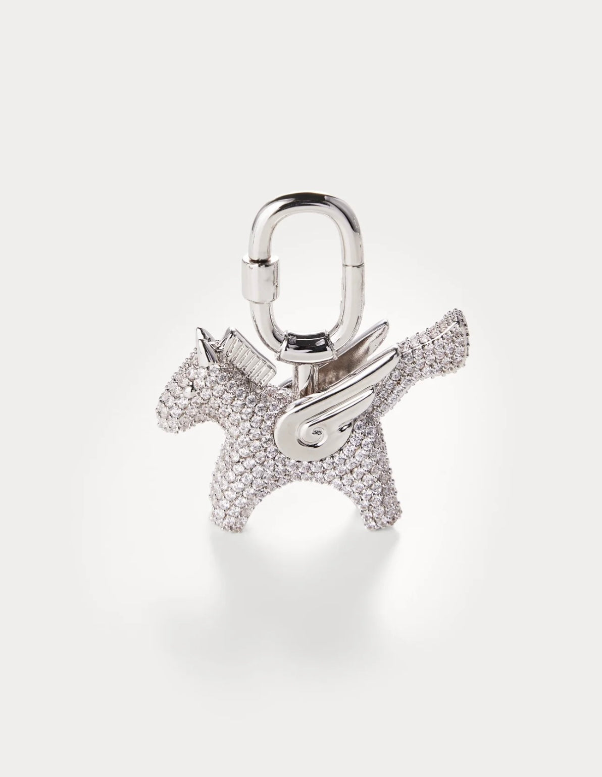 Rodeo Pegase in Silver Pavé