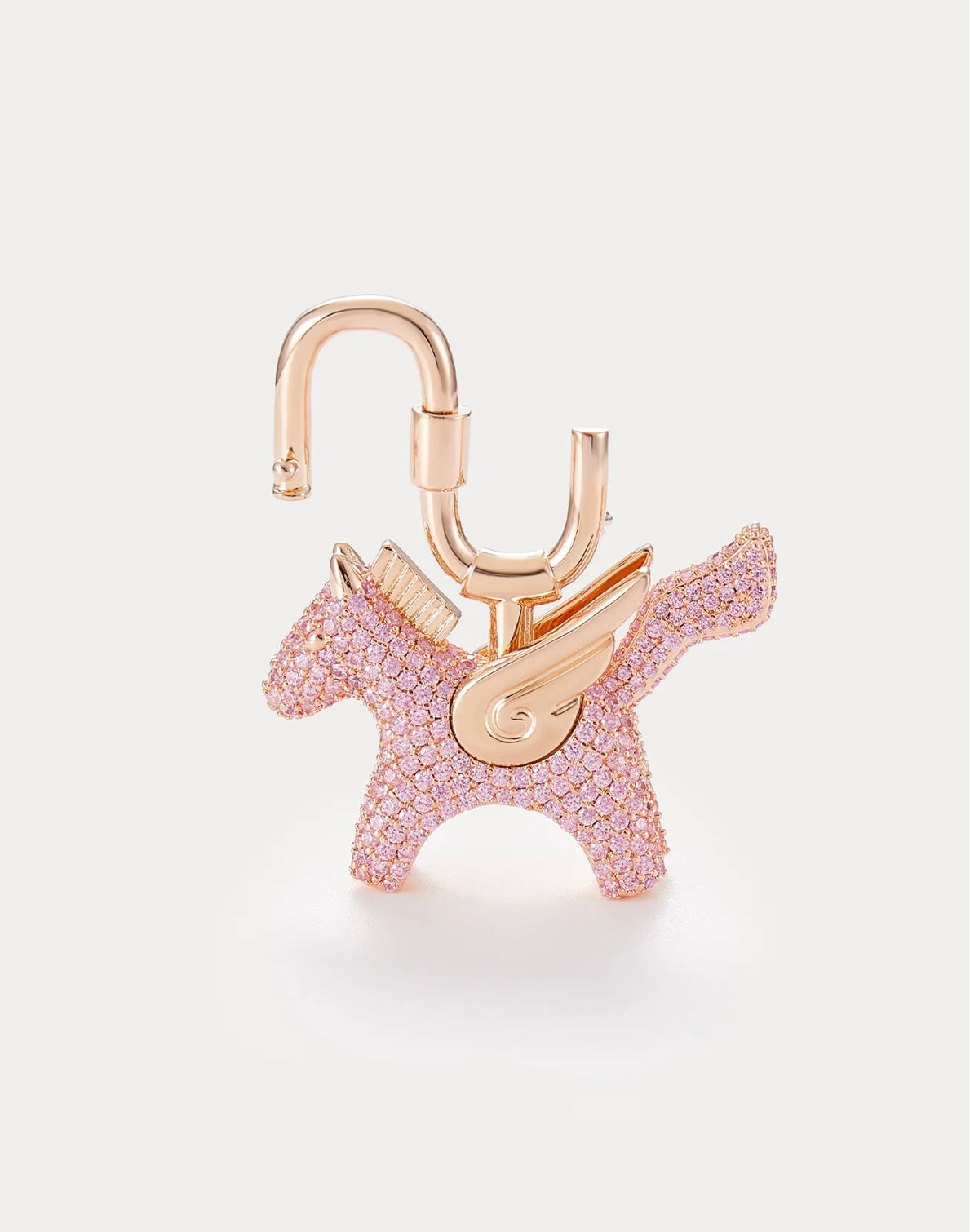 Rodeo Pegase in Pink Champagne Pavé