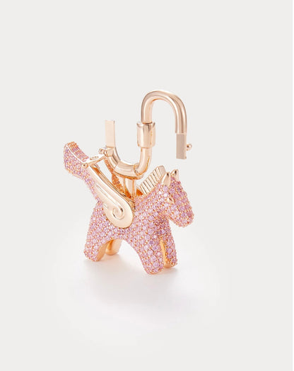 Rodeo Pegase in Pink Champagne Pavé