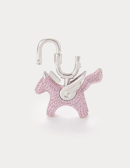 Rodeo Pegase in Silver Pink Pavé
