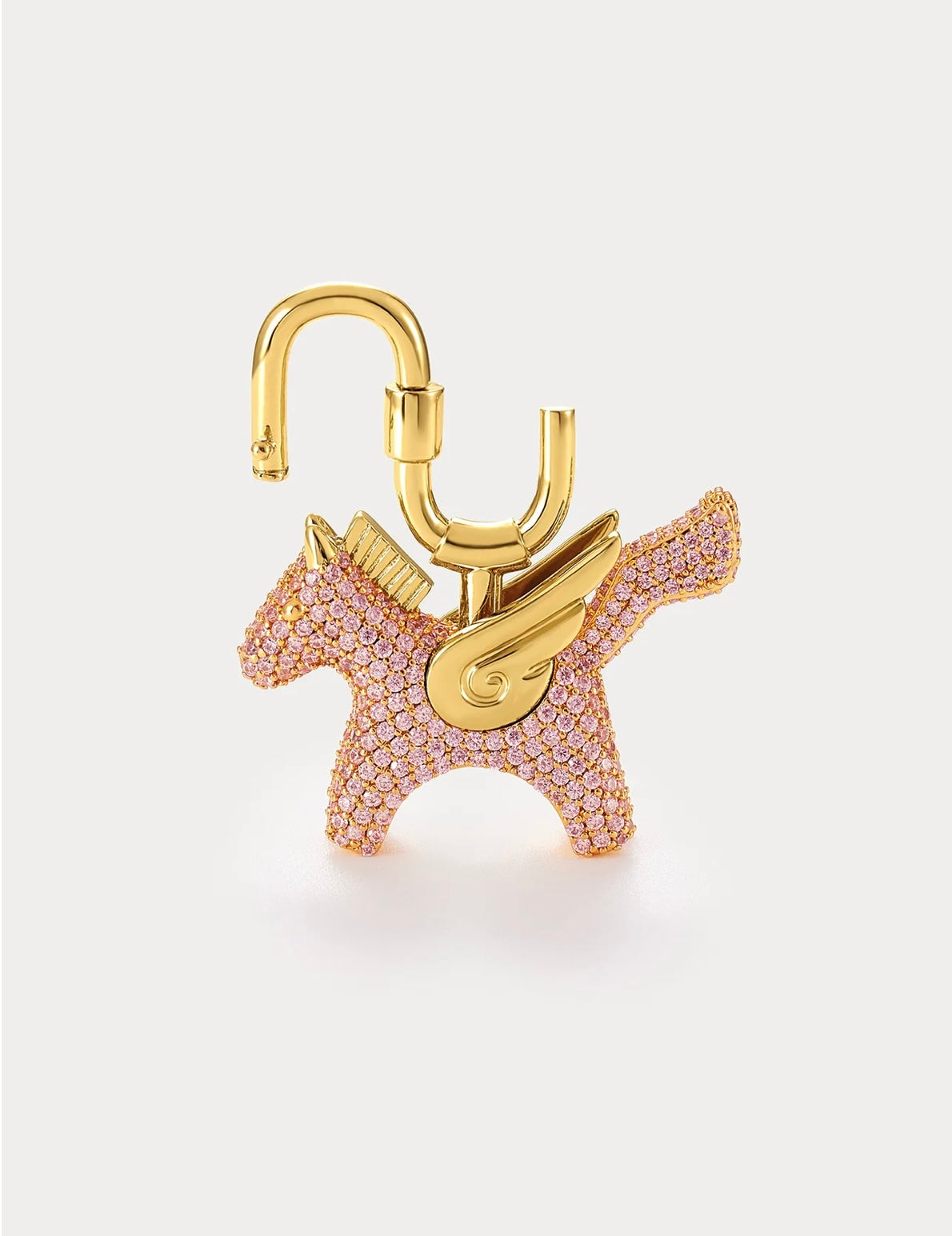 Rodeo Pegase in Gold Pink Pavé