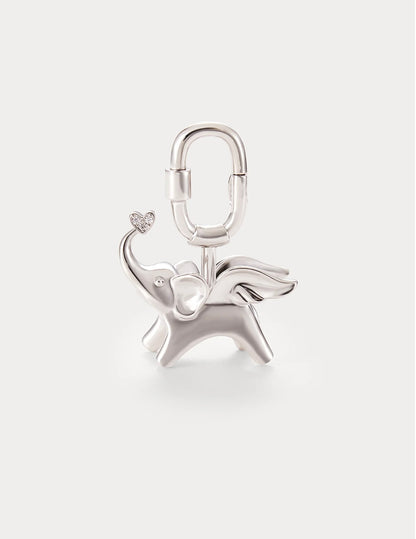 Soar Elephant in Classic Silver