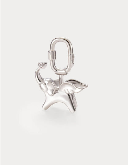 Soar Elephant in Classic Silver