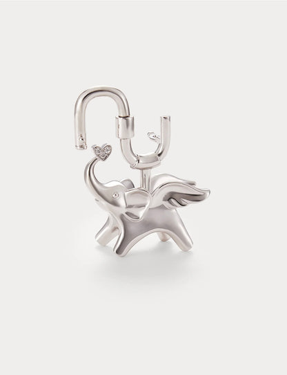 Soar Elephant in Classic Silver