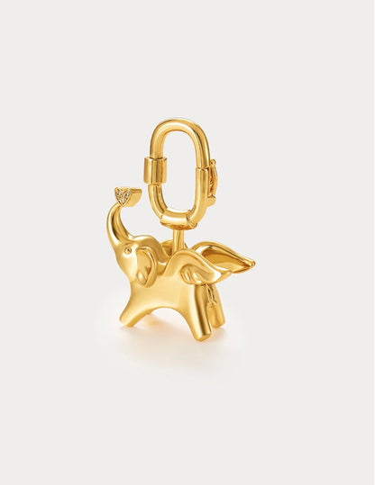 Soar Elephant in Classic Gold