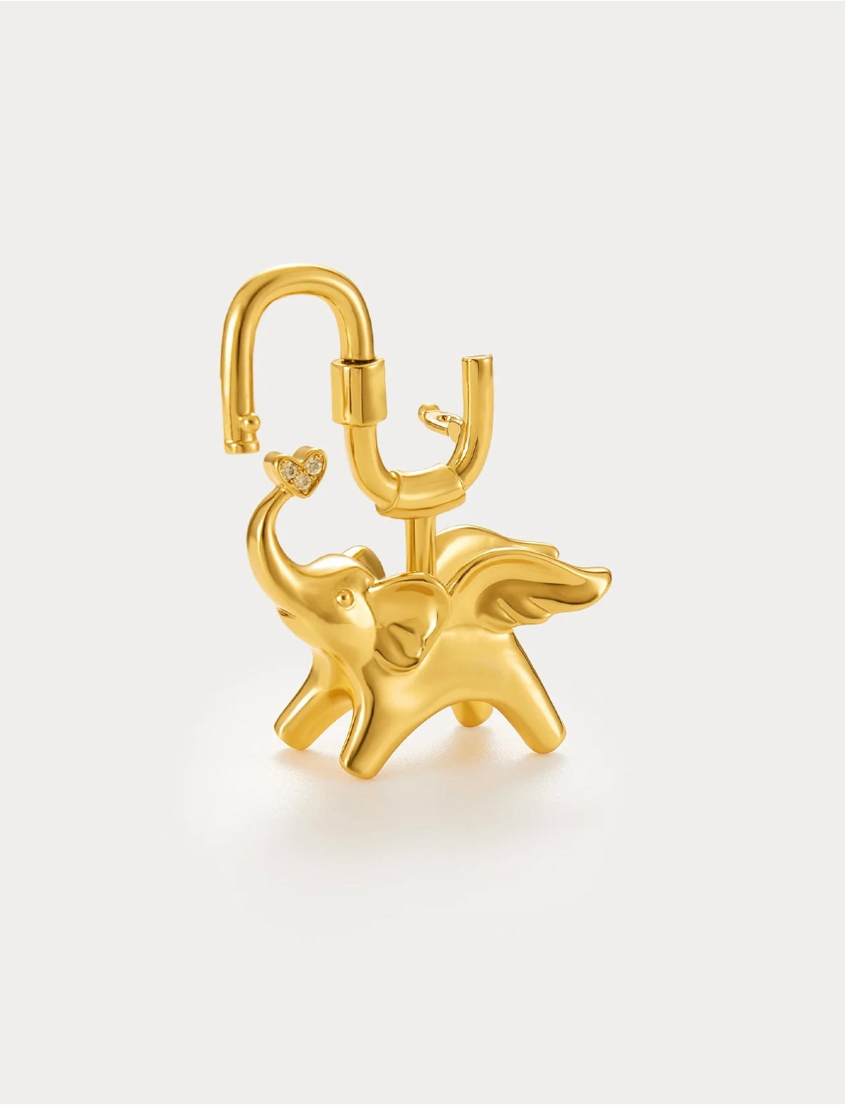 Soar Elephant in Classic Gold