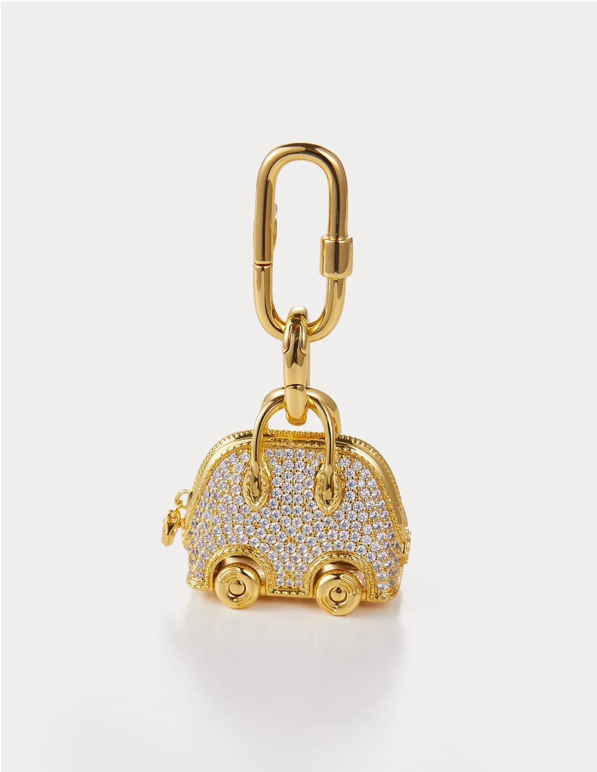 Bolide On Wheels in Gold Pavé