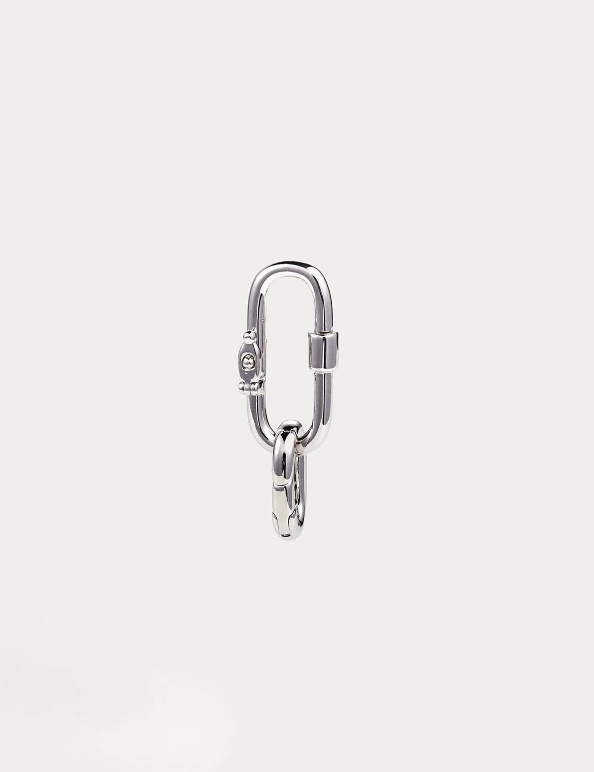 Bolide On Wheels in Silver Pavé