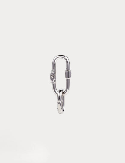 Bolide On Wheels in Silver Pavé